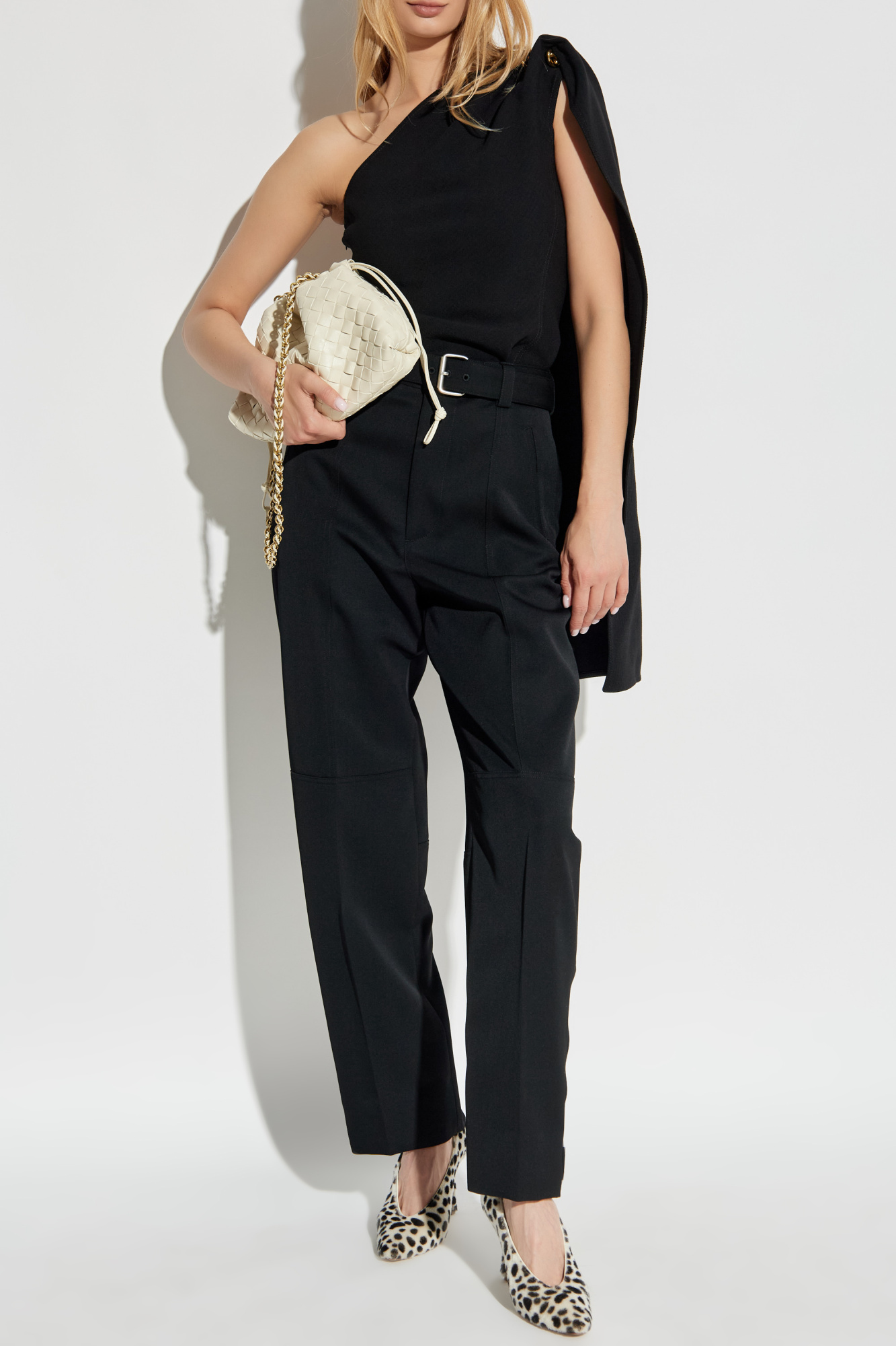 Bottega Veneta Pants with belt | Women's Clothing | Vitkac